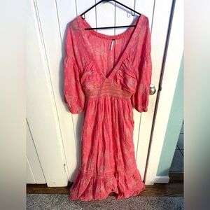 Free people golden hour maxi dress